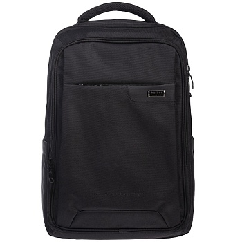 NRk_23001 Рюкзак BUSINESS-BLACK- 46Х30Х16СМ полиэстер нагрудная стяжка 2 отделения 3 кармана